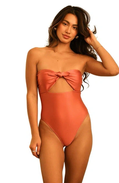 Dippin Daisys Devon One Piece In Orange