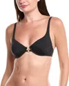 Dippin Daisys Dippin' Daisy's Kit Bikini Top In Black