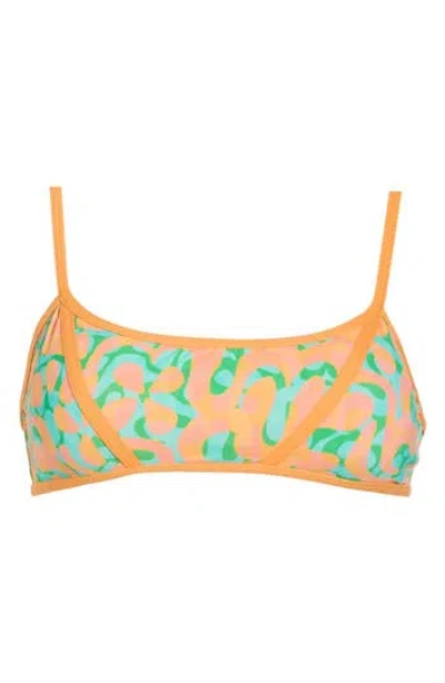 Dippin Daisys Do Lab Bikini Top In Primavera