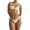 Dippin Daisys Dove Underwire Bikini Top In White