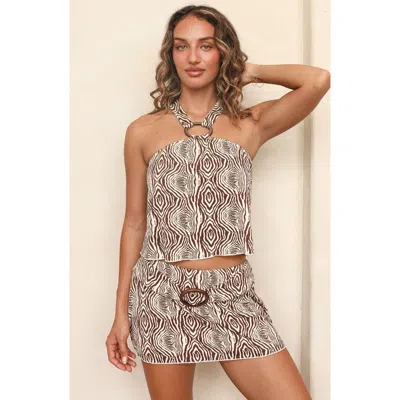 Dippin Daisys Dune Top In Brown