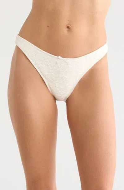 Dippin Daisys Everly Bikini Bottoms In White