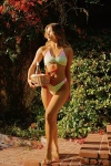 Dippin Daisys Eze Super Cheeky Bikini Bottom In Melodie, Women's At Urban Outfitters In Pattern