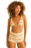 Dippin Daisys Farrah Short In Hang Ten Stripe