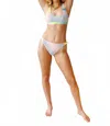 Dippin Daisys Festival Bralette Bikini Top In Candy Tie Dye In Multi