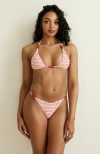 Dippin Daisys Fiji Super Cheeky Bikini Bottom In Rockstar