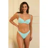 Dippin Daisys Gigi Underwire Bikini Top In Pool