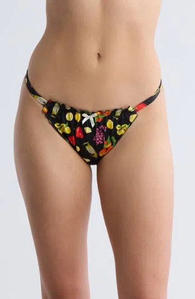 Dippin Daisys Gisele Bikini Bottoms In Black