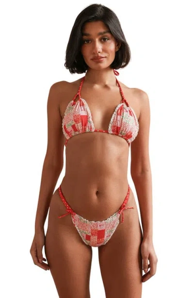 Dippin Daisys Gravette Super Cheeky Bikini Bottoms In Multi