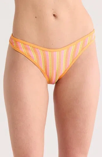 Dippin Daisys Hana Bikini Bottoms In Sorbet