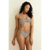 Dippin Daisys Hudson Bandeau Bikini Top In Wild Child