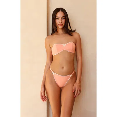 Dippin Daisys Jane Cheeky Bikini Bottom In Parfait