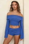 Dippin Daisys Jessie Sweater In Blue