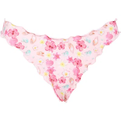 Dippin Daisys June Bikini Bottoms In Pink