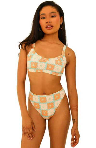 Dippin Daisys Kelly Bandeau Bikini Top In Neutral