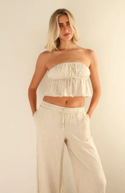 Dippin Daisys Kenna Crop Top In Natural