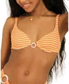 Dippin Daisys Kit Underwire Bikini Top In Campfire