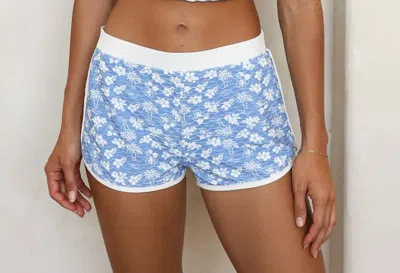 Dippin Daisys Kona Swim Cover Up Shorts In Ocean Spray In Multi