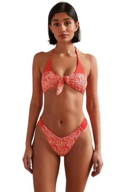 DIPPIN DAISYS DIPPIN DAISYS LE PLAGE TRIANGLE BIKINI TOP