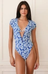 Dippin Daisys Lilo One Piece In Blue