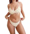 Dippin Daisys Lucca Swimsuit Bottoms In Yellow/olives In Multi