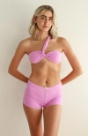 Dippin Daisys Luisa Shorts In Orchid Bouquet