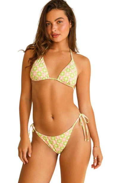 Dippin Daisys Mia Cheeky Swim Bikini Bottom In Green