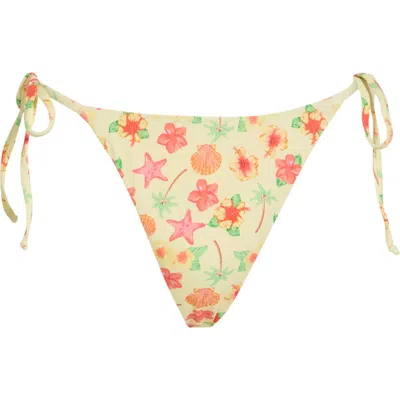 Dippin Daisys Mia Side Tie Bikini Bottoms In Multi