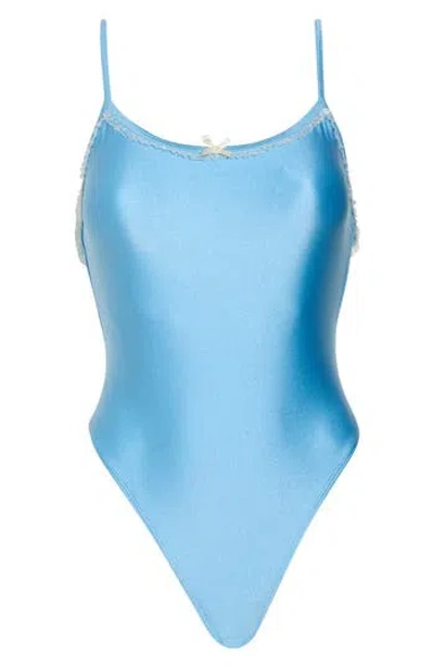Dippin Daisys Nicolette One-piece Swimsuit In Baby Blue