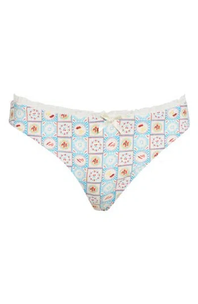 Dippin Daisys Nocturnal Bikini Bottoms In Blue