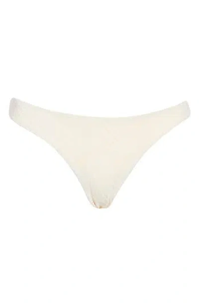Dippin Daisys Nocturnal Bikini Bottoms In White