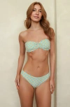 Dippin Daisys Nocturnal Cheeky Bikini Bottom In Blue