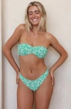 Dippin Daisys Nocturnal Cheeky Bikini Bottom In Green