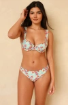 Dippin Daisys Nocturnal Cheeky Bikini Bottom In Multi