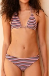 Dippin Daisys Nocturnal Cheeky Bikini Bottom In Pipeline
