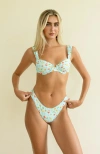 Dippin Daisys Nocturnal Cheeky Bikini Bottom In Spritz