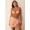 Dippin Daisys Nomad Sarong In Coral Garden