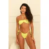 Dippin Daisys Panama Bandeau Bikini Top In Colada