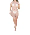 Dippin Daisys Paris Bikini Bottom In Dotted Pink In Multi