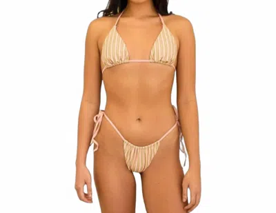 Dippin Daisys Paris Bottom In Nostalgia Stripe In Multi