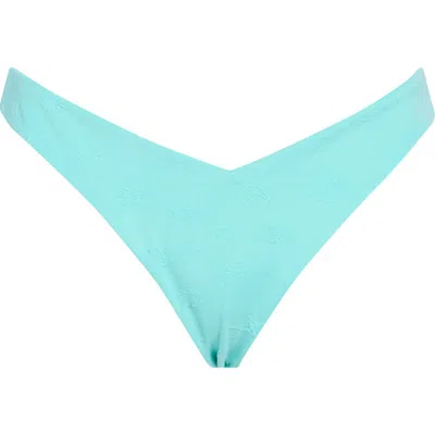 Dippin Daisys Polo Cheeky Bikini Bottoms In Green