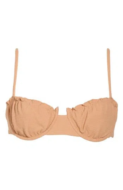 Dippin Daisys Primerose Underwire Bikini Top In Canyons