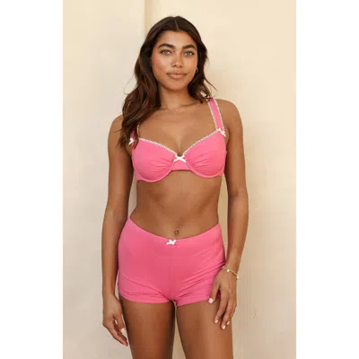 Dippin Daisys Priscilla Underwire Bikini Top In Wild Orchid