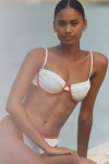 Dippin Daisys Rory Underwire Bikini Top In White