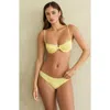 Dippin Daisys Rory Underwire Bikini Top In Yellow