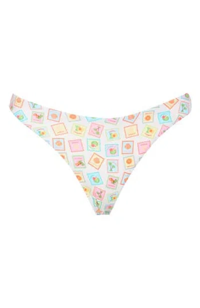 Dippin Daisys Rosette Bikini Bottoms In Multi