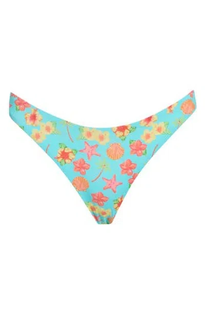Dippin Daisys Rosette Bikini Bottoms In Green