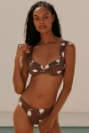 Dippin Daisys Rosette Bikini Bottoms In Beige