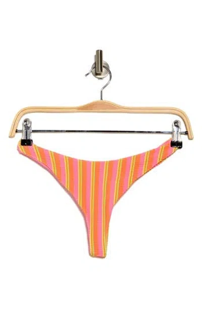 Dippin Daisys Seaport Bikini Bottoms In Sorbet
