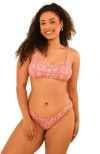 Dippin Daisys Seaport Bottom In Pink Paisley